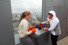 Ирек Мубаракшин второй год подряд победил в «Беге по вертикали»